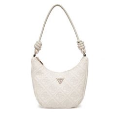 Torebka Guess. Brązowe listonoszki Guess, z aplikacjami, bez dodatków. Za 269.99 zł.