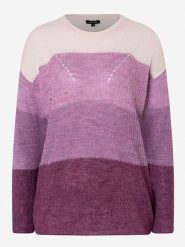 More & More Sweter w kolorze fioletowo-jasnoróżowym rozmiar: 38. Różowe swetry More & More, bez wzorów, z wełny, bez ramiączek. Za 105.63 zł.