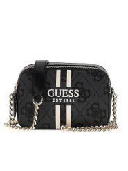 Guess Torebka w kolorze antracytowym - 20 x 13 x 7 cm rozmiar: onesize. Czarne torby na ramię Guess, z aplikacjami, z materiału, na ramię, bez dodatków. Za 435.87 zł.