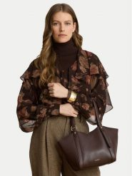 LAUREN RALPH LAUREN Torebka 431P18711005 Brązowy. Brązowe torebki klasyczne Lauren Ralph Lauren, bez wzorów, ze skóry, bez dodatków. Za 1,599.00 zł.