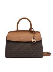 MICHAEL Michael Kors Torebka Landry 30T6GX7S1B Brązowy. Brązowe torebki klasyczne MICHAEL Michael Kors, bez wzorów, ze skóry, bez dodatków. Za 1,019.00 zł.