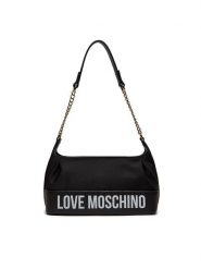 LOVE MOSCHINO Torebka JC4254PP0IKE100A Czarny. Czarne torebki klasyczne Love Moschino, bez wzorów, z materiału, bez dodatków. Za 659.99 zł.