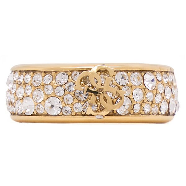 Pierścionek Guess. Żółte pierścionki Guess, złote. Za 299.99 zł.