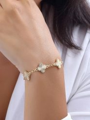 Nakkash Pozłacana bransoletka rozmiar: onesize. Żółte bransoletki Nakkash, pozłacane. Za 74.28 zł.