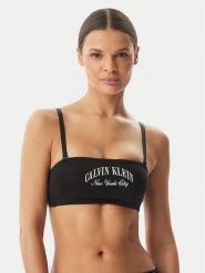 Calvin Klein Underwear Biustonosz top LV00QF8710 Czarny. Czarne biustonosze Calvin Klein Underwear, l, bez wzorów, z bawełny, bez kołnierzyka, bez ramiączek. Za 189.99 zł.