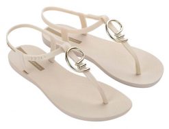 Sandały damskie Ipanema Class Stylish. Brązowe sandały Ipanema, bez wzorów, z gumy, klasyczne, bez obcasa, bez zapięcia. Za 99.00 zł.