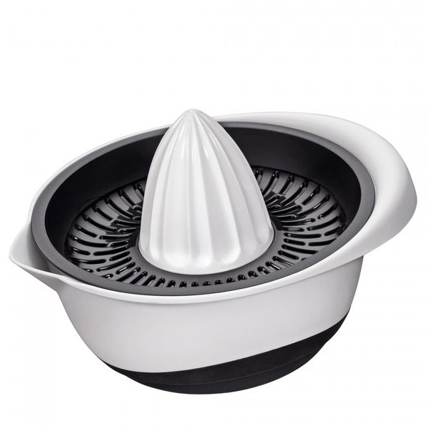 Wyciskacz do cytrusów, tworzywo sztuczne, 0,6 l, śred. 16 x 11,5 cm. Wyciskarki Kuchenprofi. W wyprzedaży za 50.90 zł.