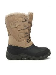 Olang Śniegowce X-Cursion Beżowy. Brązowe trapery i śniegowce Olang, ze skóry. Za 599.99 zł.