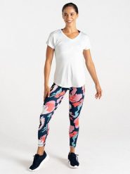 Dare 2b Koszulka sportowa "Vigilant Tee" w kolorze białym rozmiar: 40. Białe koszulki sportowe Dare 2b, bez wzorów, z materiału, bez ramiączek, outdoorowe. Za 70.41 zł.