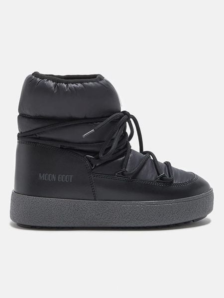 Moon Boot Botki zimowe "Ltrack" w kolorze czarnym rozmiar: 40. Czarne botki Moon Boot, na zimę, bez wzorów, bez obcasa, bez zapięcia. Za 509.89 zł.