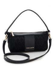 Vince Camuto Torebka "Dolce" w kolorze czarnym - 25 x 14 x 7 cm rozmiar: onesize. Czarne torby na ramię Vince Camuto, bez wzorów, z materiału, na ramię, bez dodatków. Za 114.44 zł.