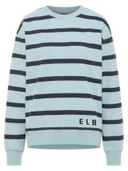 ELBSAND Bluza "Meret" w kolorze błękitno-granatowym rozmiar: XL. Niebieskie bluzy ELBSAND, xl, bez wzorów, bez kaptura. Za 175.67 zł.