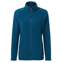 Bluza Polarowa Damska Expert Miska 200. Niebieskie bluzy sportowe Craghoppers, na zimę, bez wzorów, z polaru, bez kaptura. Za 169.99 zł.