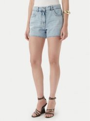 Patrizia Pepe Szorty jeansowe 2P1744/D070-CB21 Niebieski jasny Regular Fit. Niebieskie szorty Patrizia Pepe, bez wzorów, z bawełny. Za 849.99 zł.