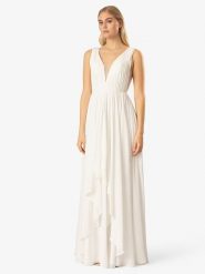 APART Sukienka w kolorze białym rozmiar: 36. Białe sukienki Apart, bez wzorów, bez kołnierzyka, bez ramiączek, maxi. Za 232.78 zł.