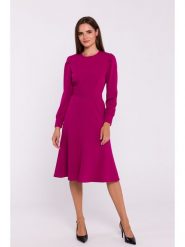 Stylove Sukienka w kolorze różowym rozmiar: L. Różowe sukienki Stylove, l, bez wzorów, bez kołnierzyka, bez ramiączek, midi. Za 237.73 zł.