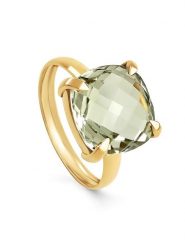 OR Carats Złoty pierścionek z ametystem rozmiar: 50. Zielone pierścionki OR Carats, z ametystem, złote. Za 1,116.95 zł.