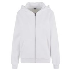 Puszysta Bluza Z Kapturem Dla Pań I Panów. Białe bluzy Urban Classics, xs, bez wzorów, z kapturem. Za 147.99 zł.