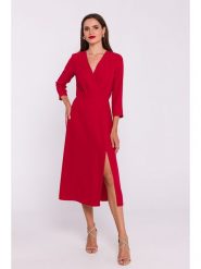 Stylove Sukienka w kolorze czerwonym rozmiar: S. Czerwone sukienki Stylove, s, bez wzorów, bez kołnierzyka, bez ramiączek, midi. Za 292.95 zł.