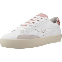 Buty SUN68 KATY LEATHER Biały. Białe trekkingi SUN68, ze skóry, trekkingowe. Za 287.99 zł.