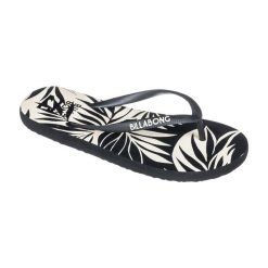 Japonki plażowe damskie Billabong Dama. Białe klapki Billabong, bez wzorów, bez obcasa. Za 35.99 zł.