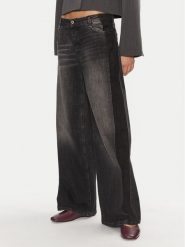 Please Jeansy P2Y1CPOPEE Szary Loose Fit. Szare jeansy Please, m, bez wzorów. Za 269.99 zł.