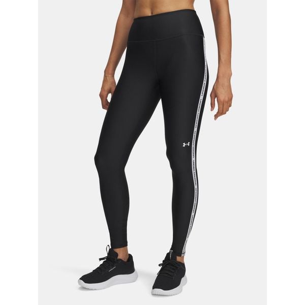 Legginsy Under Armour HeatGear Rib. Czarne legginsy Under Armour, bez wzorów. Za 139.99 zł.