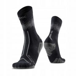 Skarpety unisex X-Socks Trailrun Terraskin Perform Crew X Black/Rhino Grey B130. Czarne skarpety X Socks, bez wzorów. Za 119.99 zł.