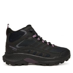 Trekkingi Merrell. Czarne trekkingi Merrell, z gore-texu, trekkingowe. Za 649.99 zł.