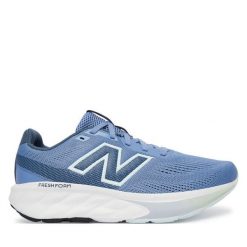 Buty do biegania New Balance. Niebieskie obuwie sportowe New Balance, bez zapięcia, do biegania. Za 299.99 zł.