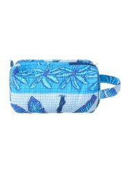 BLE Kosmetyczka w kolorze błękitnym - 22 x 10 x 10 cm rozmiar: onesize. Niebieskie kufry i kosmetyczki BLE, bez wzorów, z materiału, bez dodatków. Za 38.09 zł.