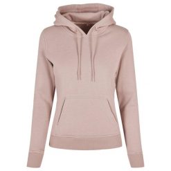 Ekologiczna Bluza Damska. Czerwone bluzy BUILD YOUR BRAND, xs, bez wzorów, bez kaptura. Za 195.99 zł.