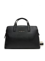 Tommy Hilfiger Torebka AW0AW17634 Czarny. Czarne torebki klasyczne TOMMY HILFIGER, bez wzorów, ze skóry, bez dodatków. Za 749.99 zł.