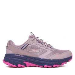 Buty do biegania Skechers. Czerwone obuwie sportowe Skechers, bez zapięcia, do biegania. Za 359.99 zł.