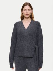 Triumph Kardigan Amourette Cozy 10225069 Szary Relaxed Fit. Szare kardigany Triumph, bez wzorów, z syntetyku. Za 229.99 zł.
