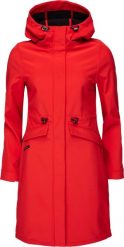Damski płaszcz typu softshell Loap Lunara czerwony. Czarne płaszcze LOOP, na jesień, m, bez wzorów, z elastanu, z kapturem. Za 259.69 zł.