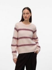 Vero Moda Sweter w kolorze jasnoróżowym rozmiar: XS. Różowe swetry Vero Moda, xs, bez wzorów, z wełny, bez ramiączek. Za 114.17 zł.