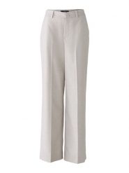 Oui Spodnie w kolorze szarobrązowym rozmiar: 42. Szare spodnie materiałowe Oui, na co dzień, bez wzorów, z materiału. Za 188.85 zł.