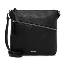 Tamaris Torebka Naramienna TAS Alessia Torby na ramię 1 ct Czarny Damski. Czarne torby na ramię Tamaris, z aplikacjami, z poliesteru, eleganckie, na ramię, bez dodatków. Za 190.99 zł.