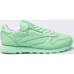 Reebok Classic - Buty. Zielone obuwie sportowe Reebok Classic, z gumy, bez zapięcia, Reebok Classic. W wyprzedaży za 139.90 zł.