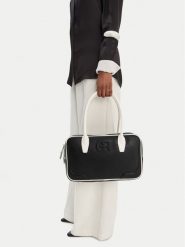 GINO ROSSI Torebka C-LDA8555 Czarny. Czarne torebki klasyczne Gino Rossi, bez wzorów, z materiału, bez dodatków. Za 229.99 zł.