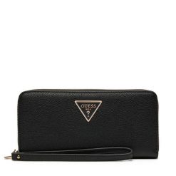 Duży Portfel Damski Guess. Czarne portfele Guess, z aplikacjami. Za 189.99 zł.