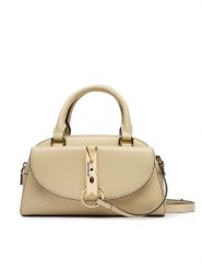 LOVE MOSCHINO Torebka JC4030PP1PLI0129 Beżowy. Brązowe torebki klasyczne Love Moschino, bez wzorów, ze skóry, bez dodatków. Za 919.99 zł.