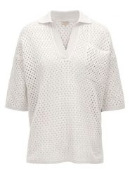 Herrlicher Koszulka w kolorze białym rozmiar: L. Białe bluzki Herrlicher, l, bez wzorów, bez kołnierzyka, bez ramiączek. Za 174.02 zł.