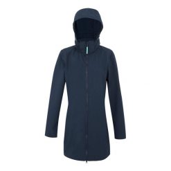 Kurtka Softshellowa Damska Carisbrooke. Niebieskie kurtki sportowe Regatta, m, bez wzorów, z softshellu, bez kaptura, trekkingowe. Za 293.99 zł.