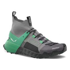 Damskie buty trekkingowe Salewa Wildfire NXT Knit. Szare trekkingi Salewa, z materiału, trekkingowe. Za 738.00 zł.