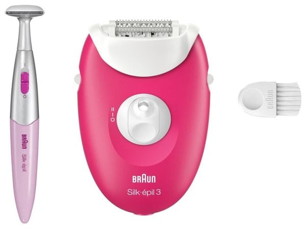 Braun Silk-épil 3 3-202 różowy. Depilatory Braun. Za 179.90 zł.