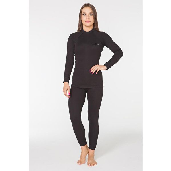 Bielizna termoaktywna narciarska damska Rough Radical Black Iron. Czarna bielizna sportowa ROUGH RADICAL, l, bez wzorów. W wyprzedaży za 143.92 zł.