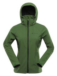 Alpine Pro Kurtka softshellowa "Hoora" w kolorze zielonym rozmiar: L. Zielone kurtki sportowe Alpine Pro, l, bez wzorów, bez kaptura, outdoorowe. Za 304.95 zł.
