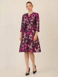 APART Bolerko w kolorze czarno-fioletowym rozmiar: 40. Czarne swetry Apart, bez wzorów, bez ramiączek. Za 217.99 zł.